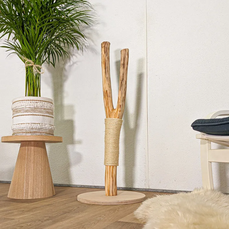 Kratzstamm 4464 Natur Holz Design Kratzbaum 103 cm hoch Naturkratzbaum