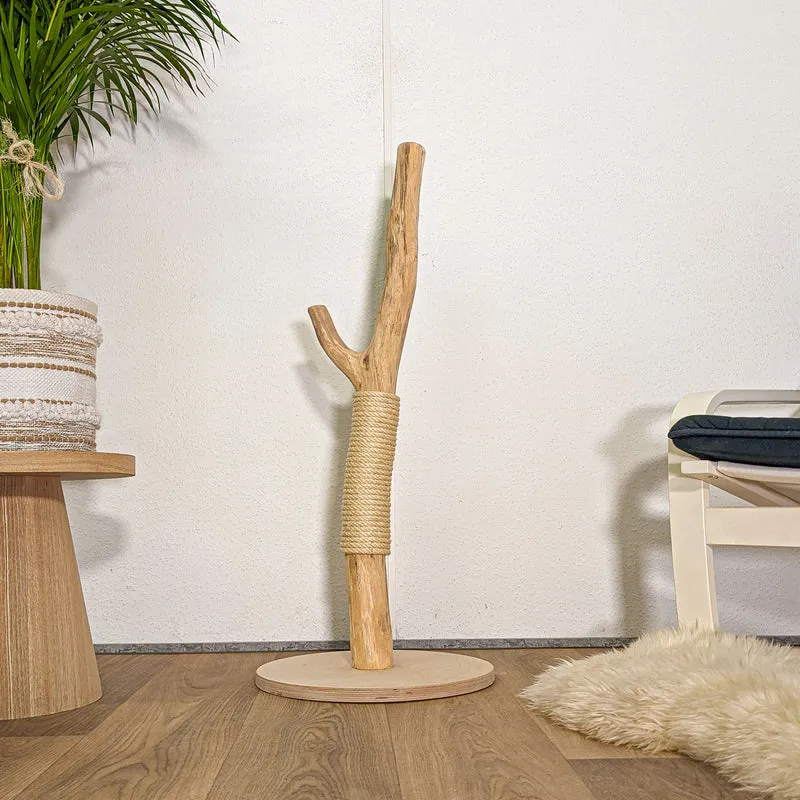 Kratzstamm 4456 Natur Holz Design Kratzbaum 100 cm hoch Naturkratzbaum