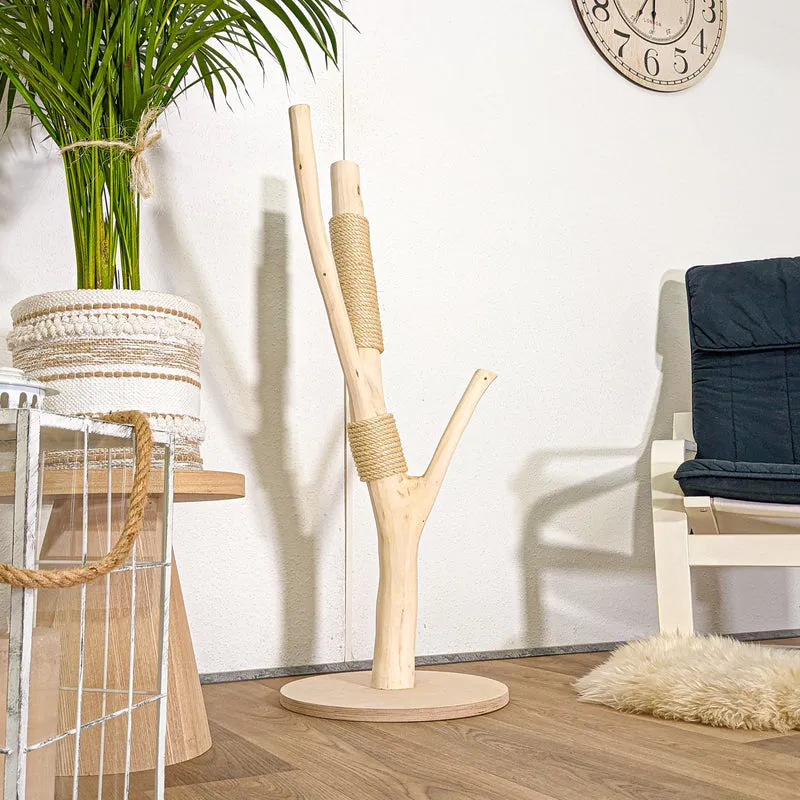 Kratzstamm 4455 Natur Holz Design Kratzbaum 102 cm hoch Naturkratzbaum