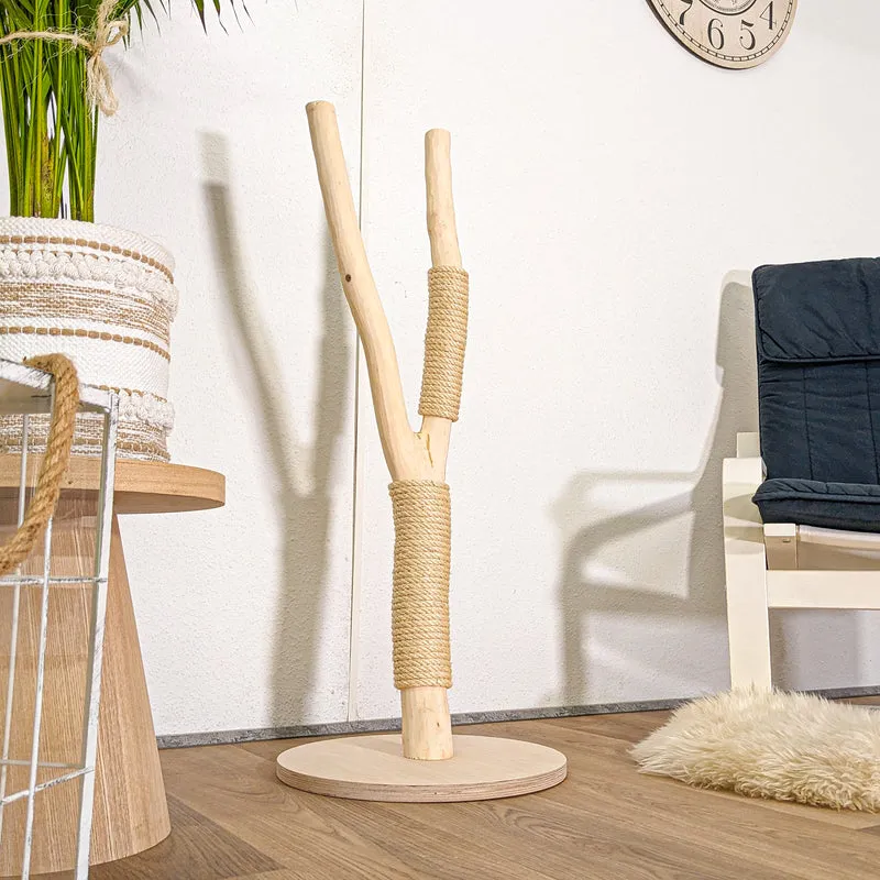 Kratzstamm 4454 Natur Holz Design Kratzbaum 100 cm hoch Naturkratzbaum