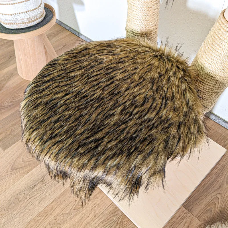 RESERVIERT - Naturkratzbaum 4437 Kratzbaum Natur Holz Design 140 cm hoch Katzenbaum