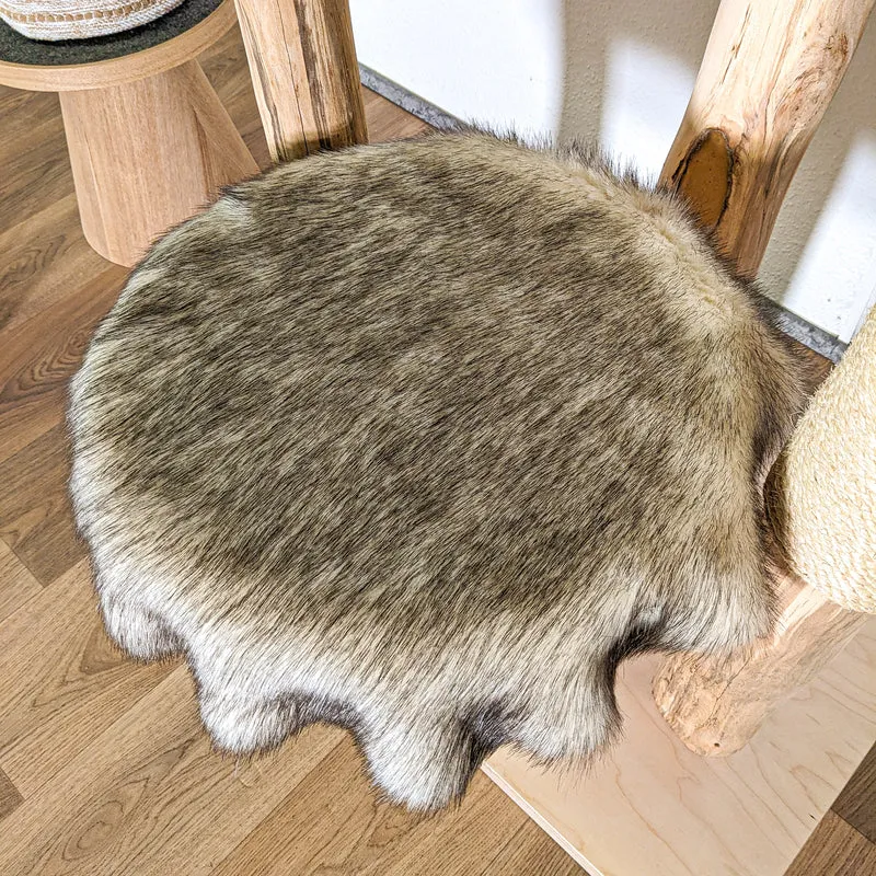 RESERVIERT - Naturkratzbaum 4436 Kratzbaum Natur Holz Design 175 cm hoch Katzenbaum