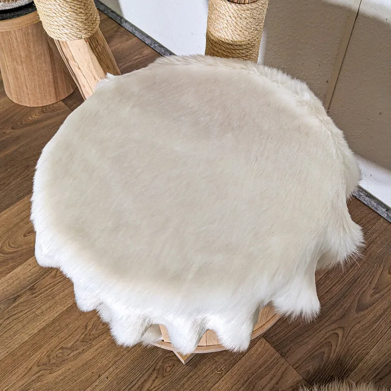 Naturkratzbaum 4435 Kratzbaum Natur Holz Design 133 cm hoch Katzenbaum