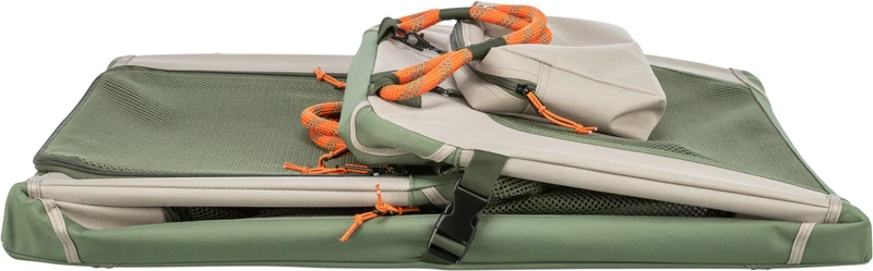 Faltbare Hundebox Comfy mit abnehmbarer Außentasche und Netzstoff