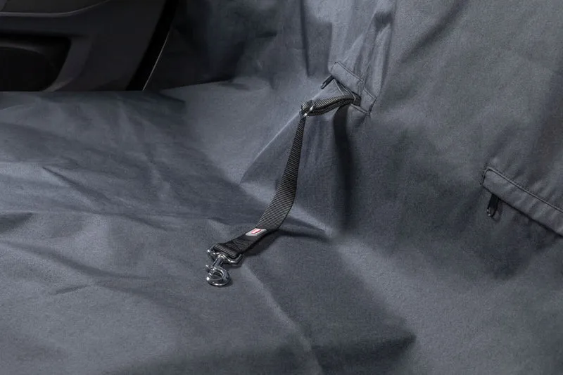 wasserabweisende Autoschondecke für die Rückbank mit reflektierender Kordel
