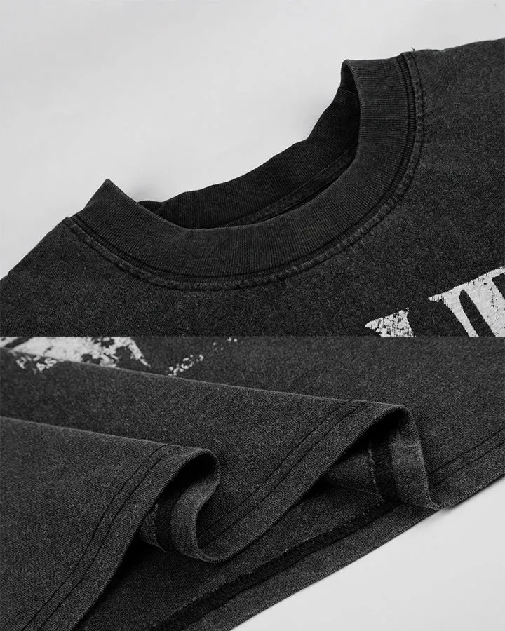 KIIKIO Dark Washed Tee