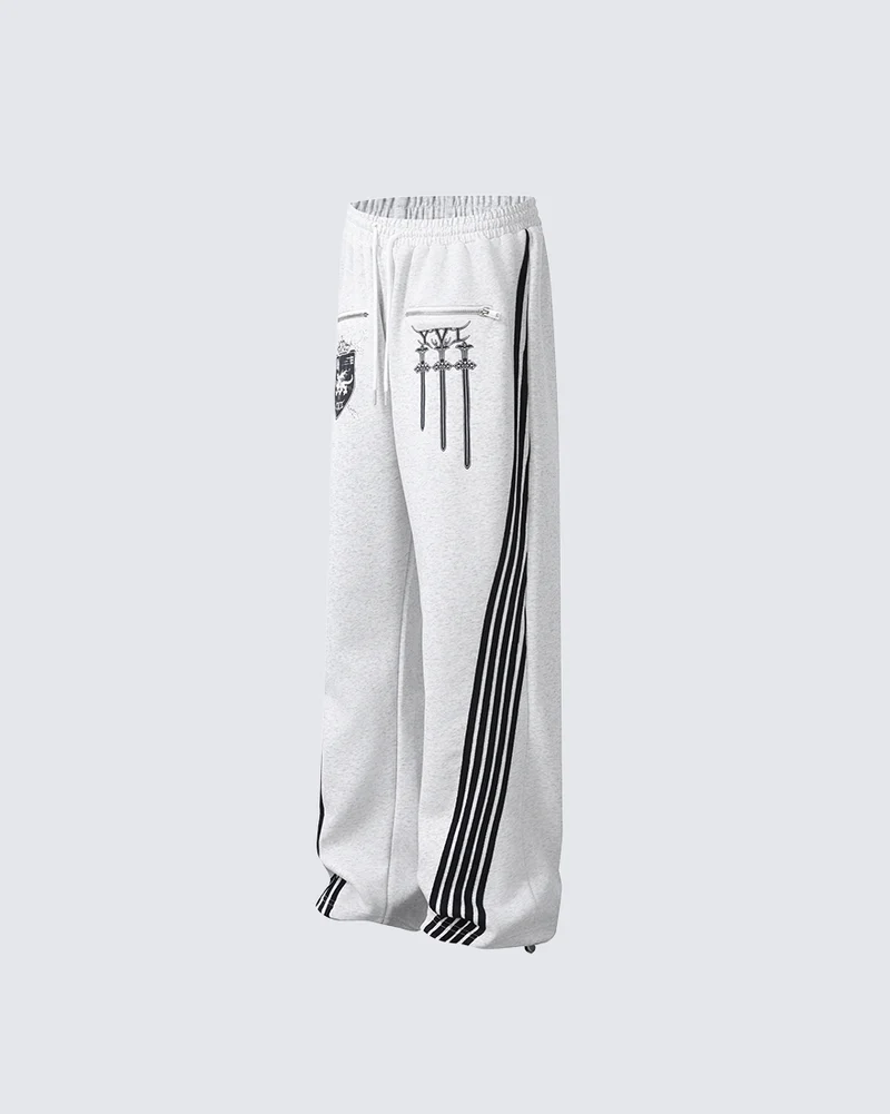 KIIKIO Utility Zipper Sweatpants