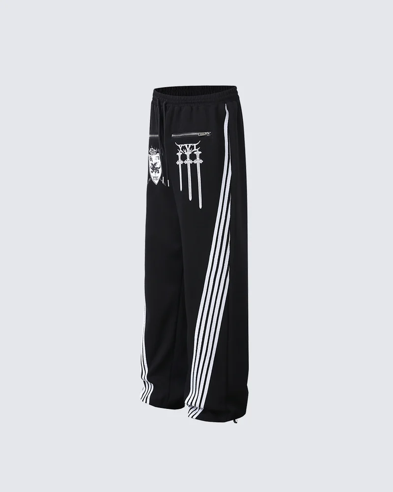 KIIKIO Utility Zipper Sweatpants