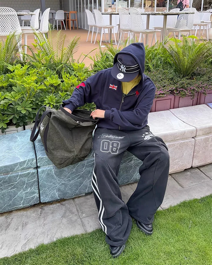 KIIKIO Street Layered Sweatpants