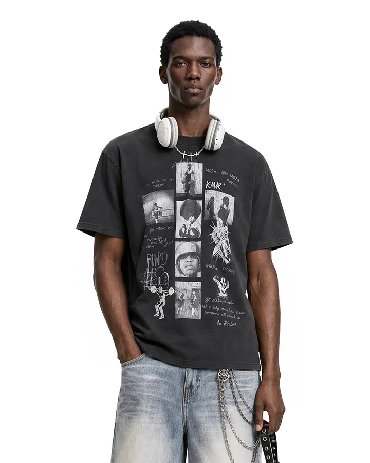 KIIKIO Vintage Washed Tee