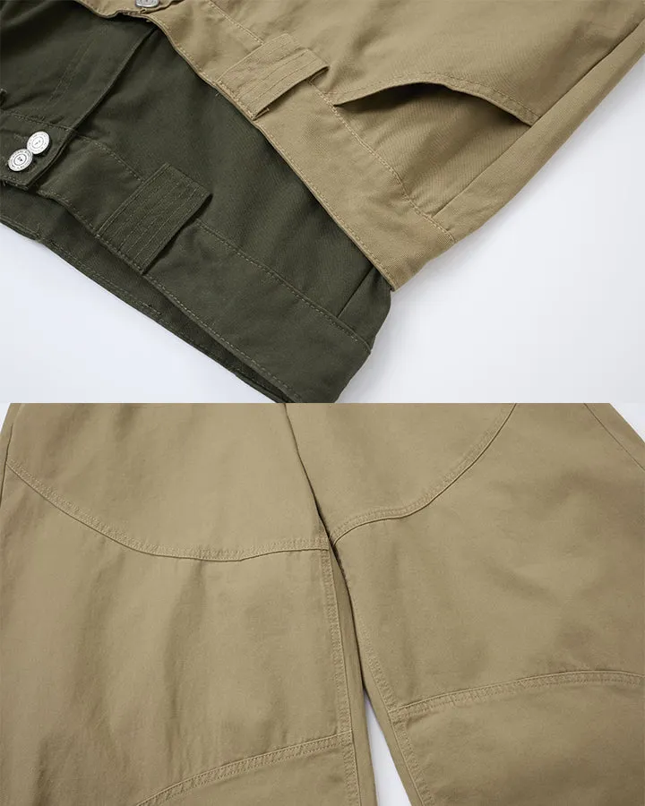 KIIKIO Baggy Asymmetric Jeans