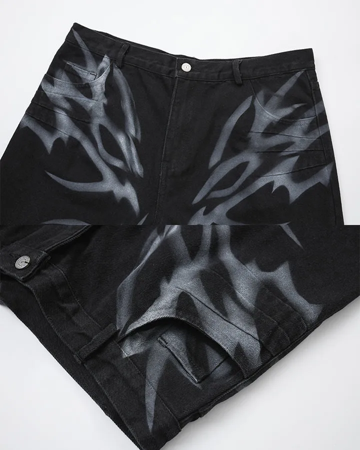 KIIKIO Y2K Washed Jeans