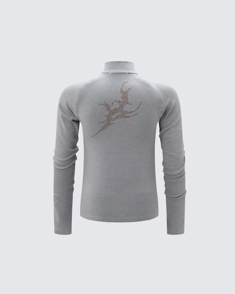 KIIKIO Dark Zipper Tee