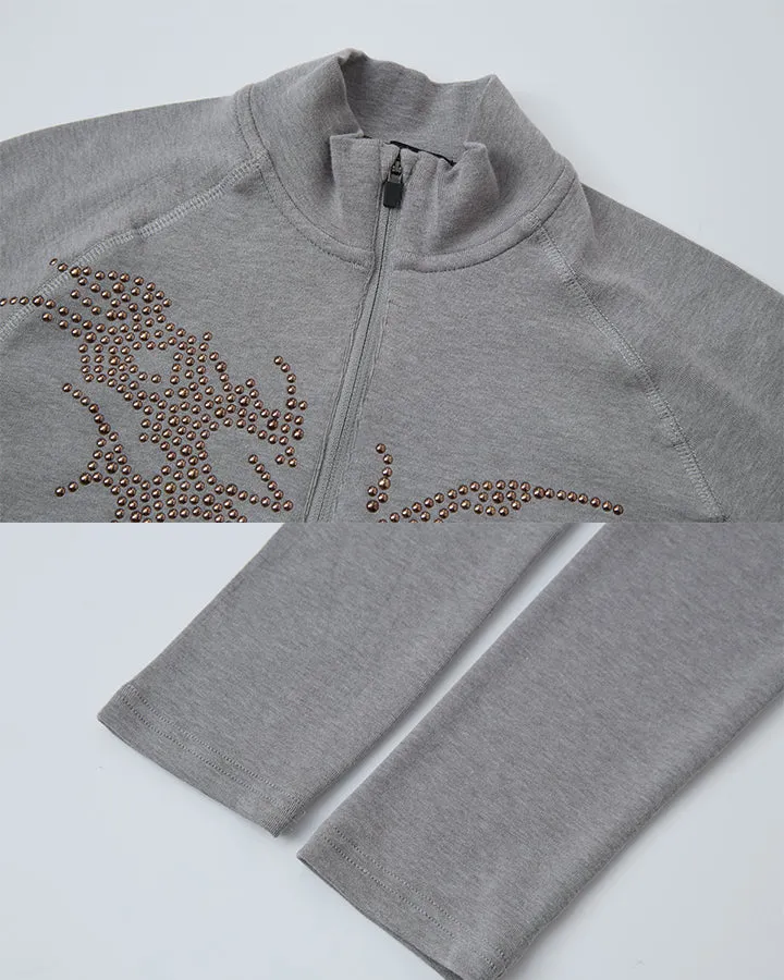 KIIKIO Dark Zipper Tee