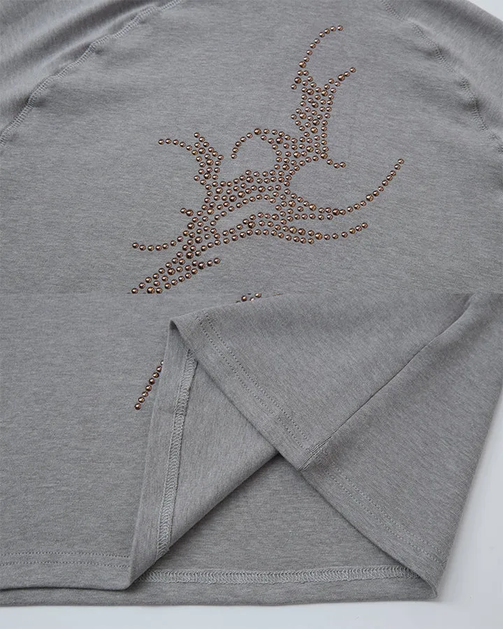 KIIKIO Dark Zipper Tee