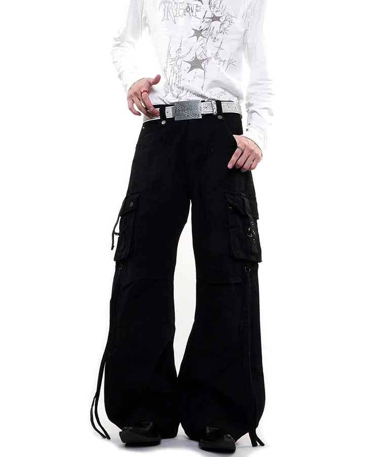 KIIKIO Utility Layered Cargo Pants
