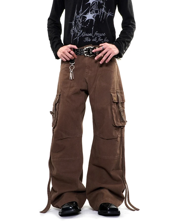 KIIKIO Utility Layered Cargo Pants