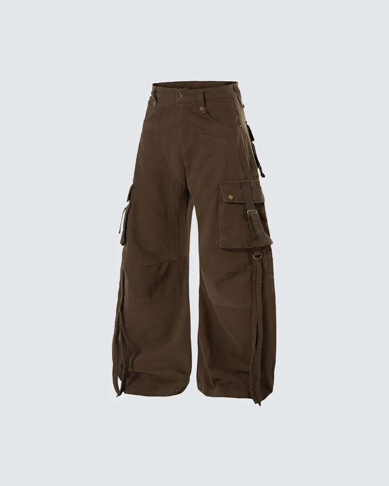 KIIKIO Utility Layered Cargo Pants