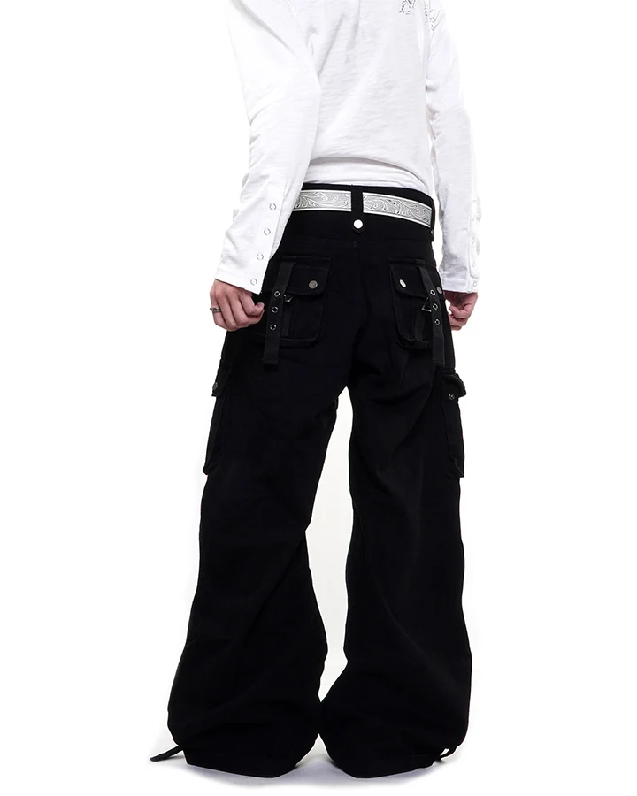 KIIKIO Utility Layered Cargo Pants