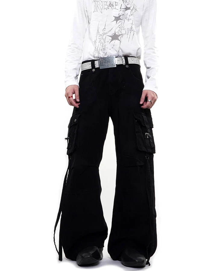 KIIKIO Utility Layered Cargo Pants