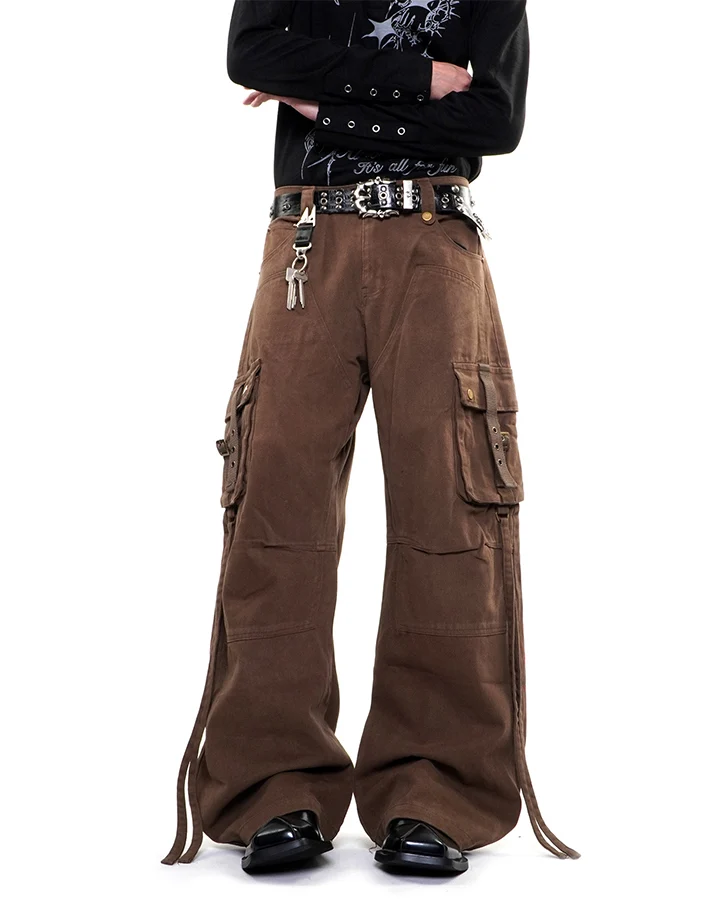 KIIKIO Utility Layered Cargo Pants