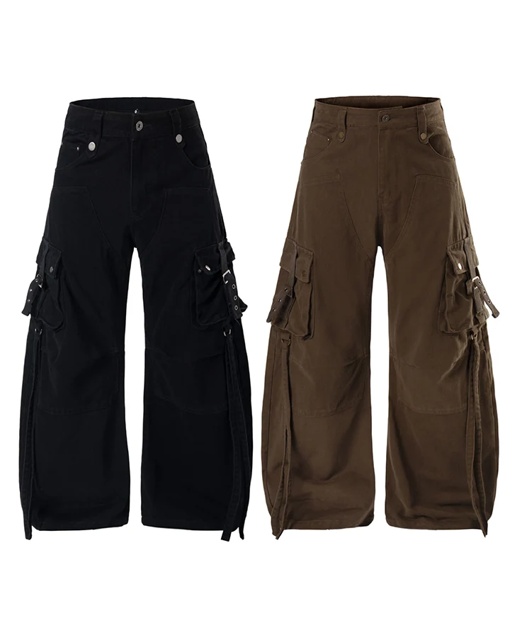 KIIKIO Utility Layered Cargo Pants