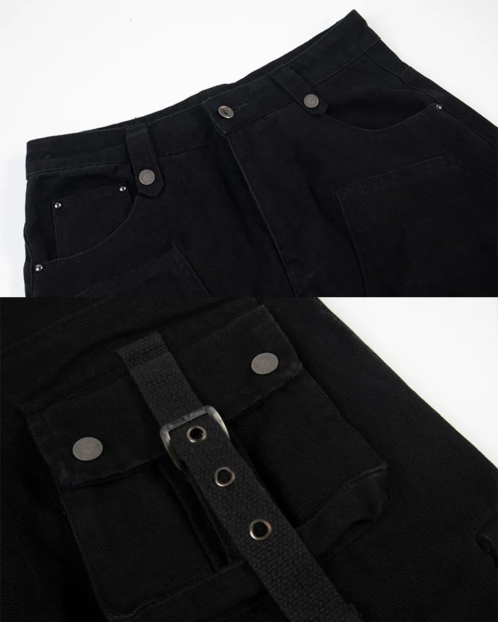 KIIKIO Utility Layered Cargo Pants