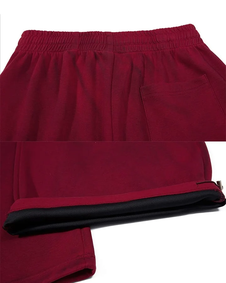 KIIKIO Vintage Wide Leg Back Graphic Track Pants