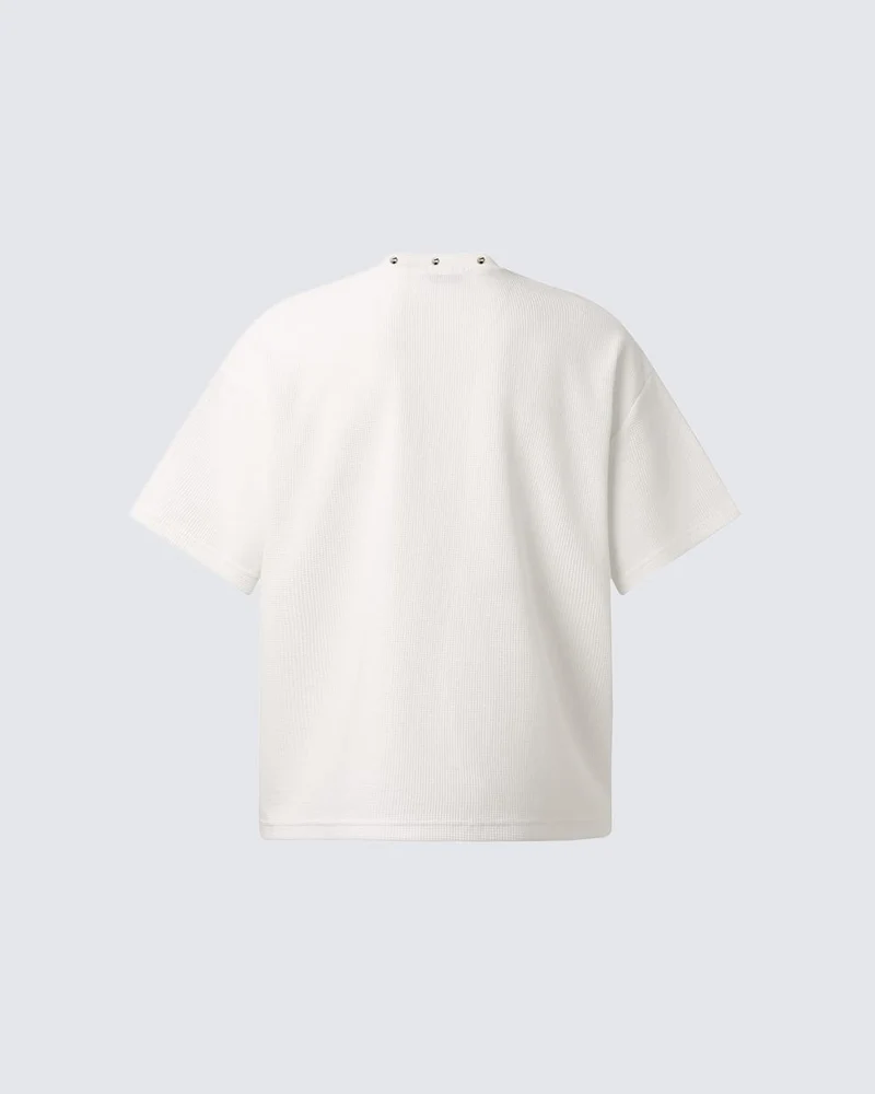 KIIKIO Gothic Cross Graphic Oversized T-Shirt