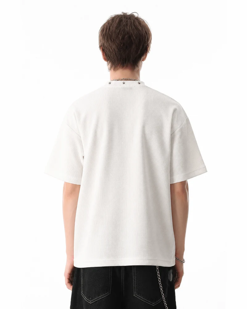 KIIKIO Gothic Cross Graphic Oversized T-Shirt