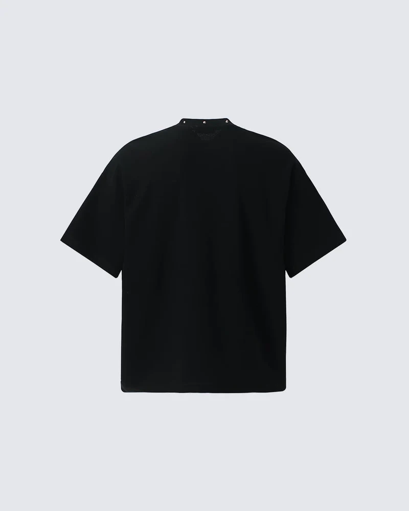 KIIKIO Gothic Cross Graphic Oversized T-Shirt
