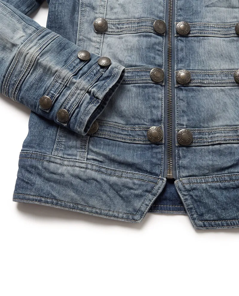 KIIKIO American-Style Vintage Double-Breasted Jacket