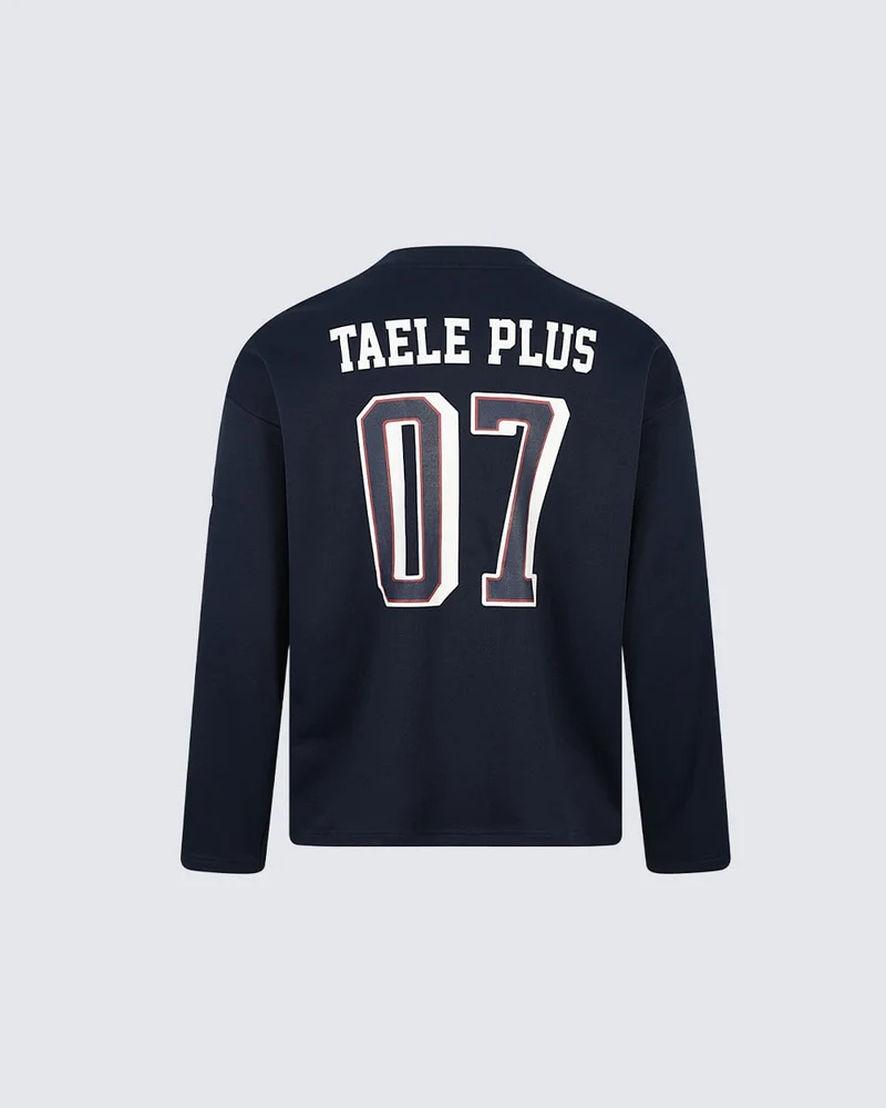 KIIKIO Collegiate Number 07 Long Sleeve Jersey