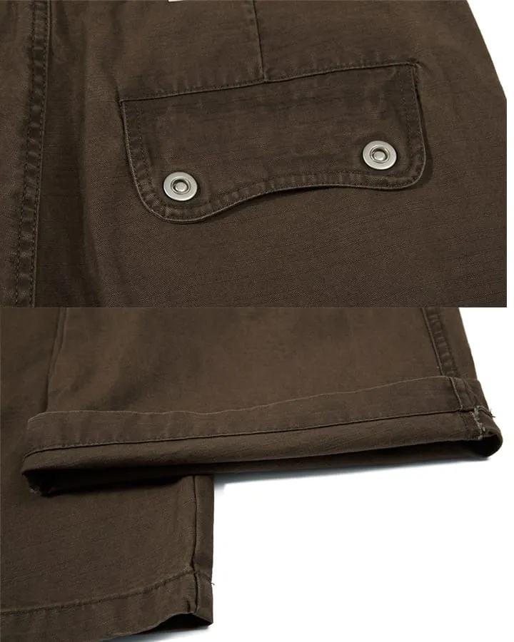 KIIKIO Utility Washed Cargo Pants