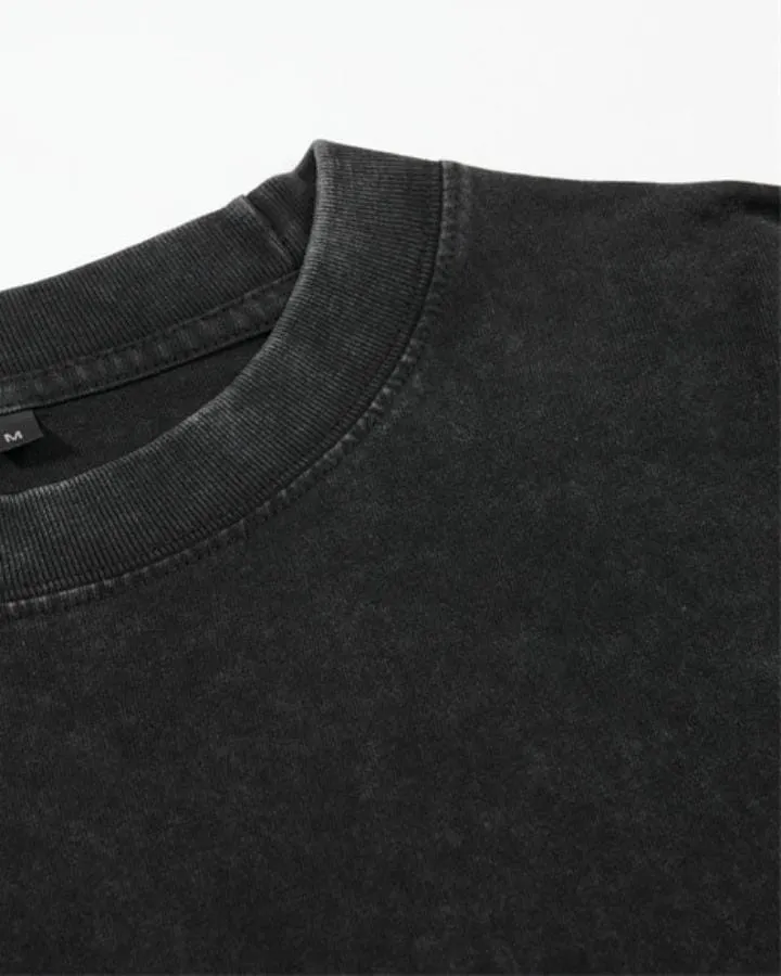KIIKIO High Street American Graphic Layered Long-Sleeve T-Shirt