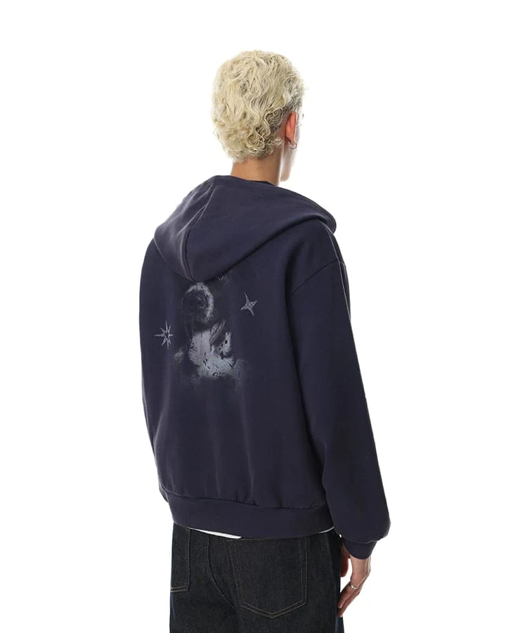 KIIKIO Puppy Graphic Hoodie