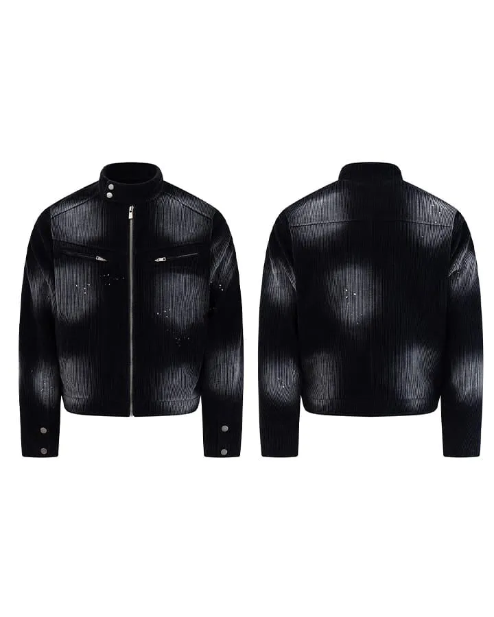 KIIKIO Street Corduroy Zipper Jacket