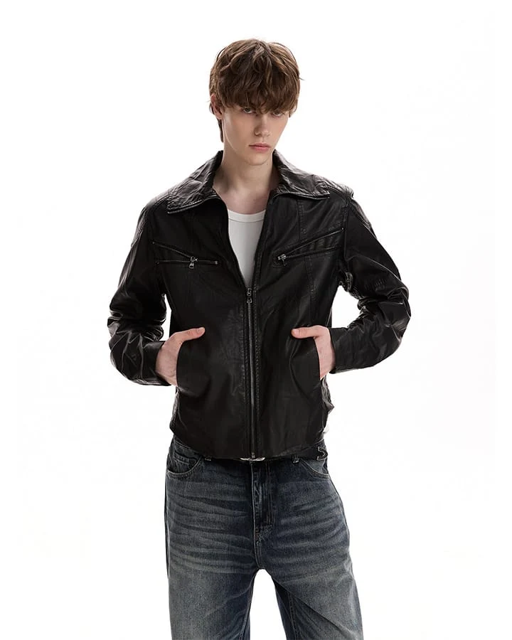 KIIKIO Street High Collar Zipper Jacket