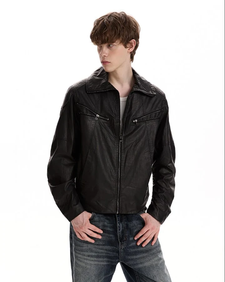 KIIKIO Street High Collar Zipper Jacket