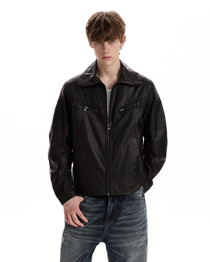 KIIKIO Street High Collar Zipper Jacket