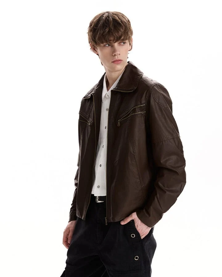 KIIKIO Street High Collar Zipper Jacket