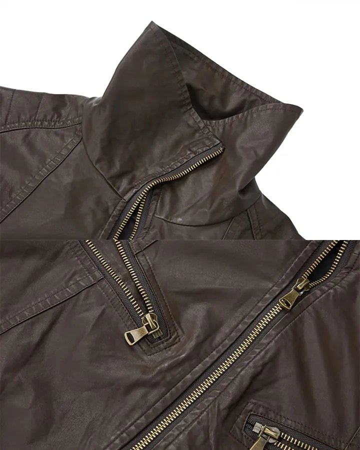 KIIKIO Street High Collar Zipper Jacket