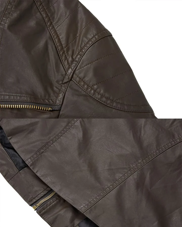 KIIKIO Street High Collar Zipper Jacket