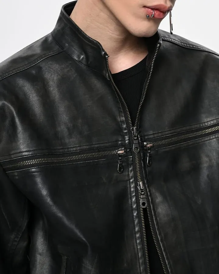 KIIKIO Punk Zipper Jacket