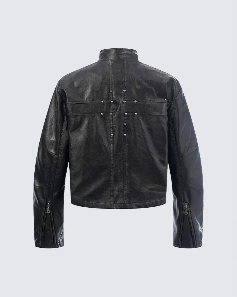 KIIKIO Punk Zipper Jacket