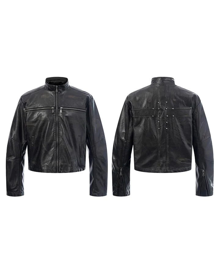 KIIKIO Punk Zipper Jacket