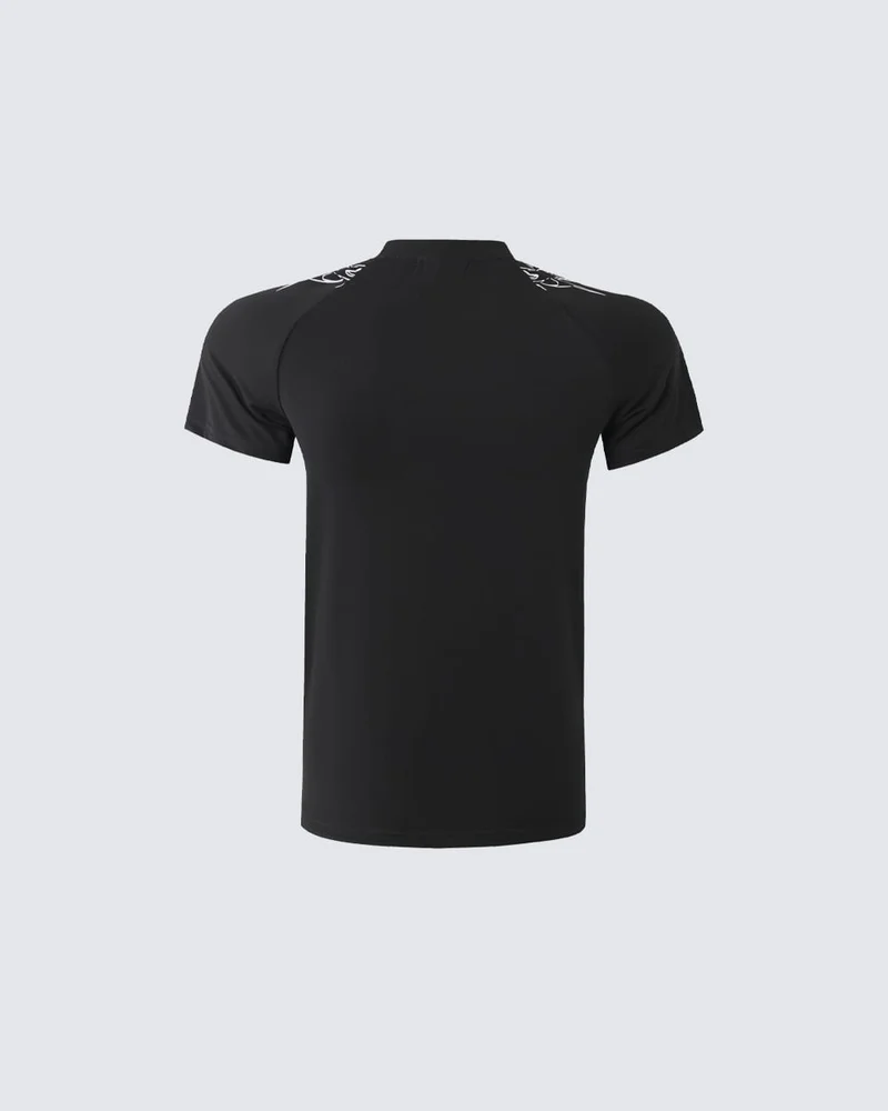 American Tribal Graphic Black Sports Tee