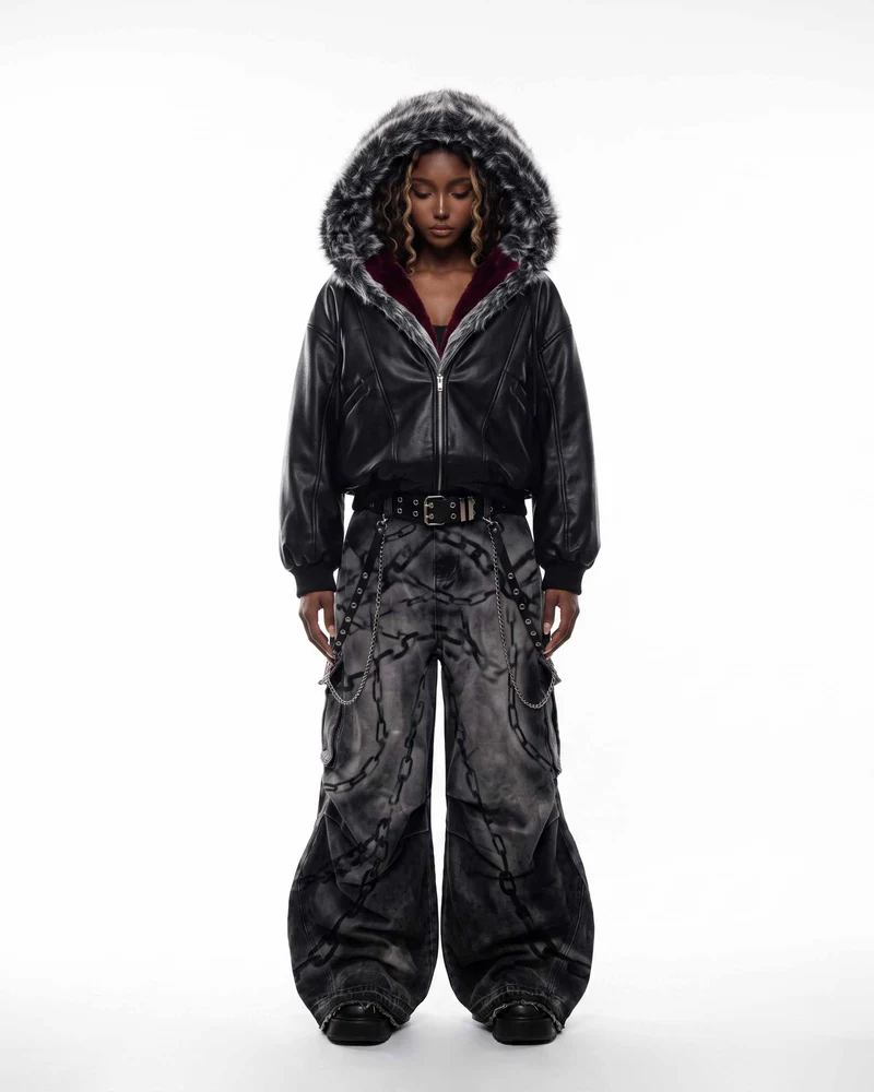 KIIKIO SYMBIOTE Series | Grunge Zipper Jacket