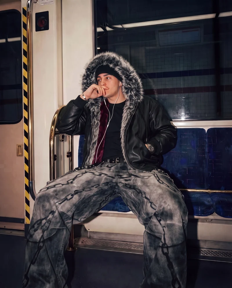 KIIKIO SYMBIOTE Series | Grunge Zipper Jacket