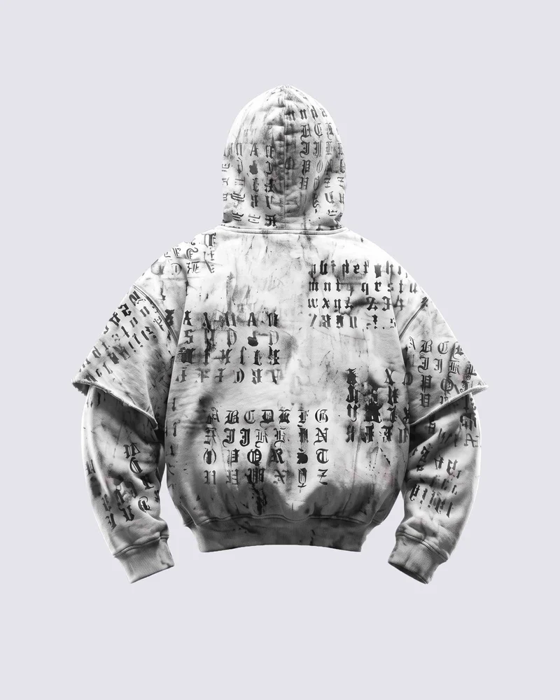 KIIKIO SYMBIOTE Series | Grunge Layered Hoodie